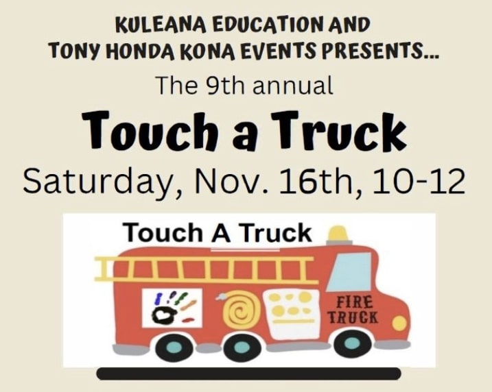 Touch a Truck flier